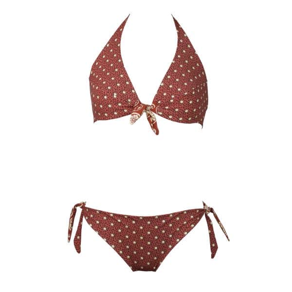 Bikini Laces Caramel Dots | DIEGO ZORODDU