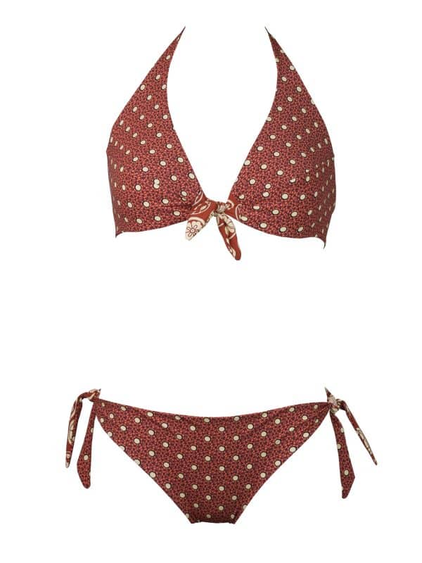 Bikini Laces Caramel Dots | DIEGO ZORODDU