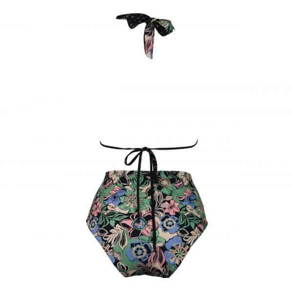 Bikini Rouches Oasi Flowers | DIEGO ZORODDU