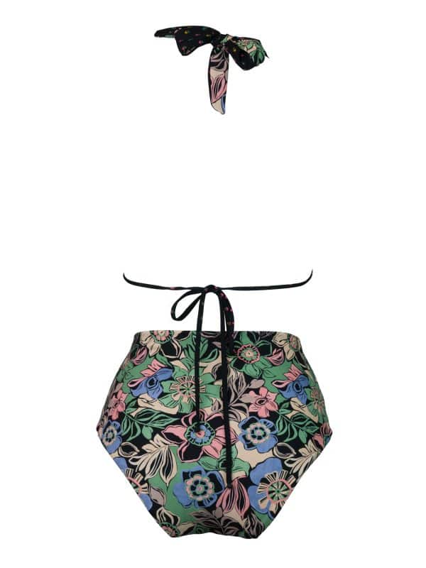 Bikini Rouches Oasi Flowers | DIEGO ZORODDU
