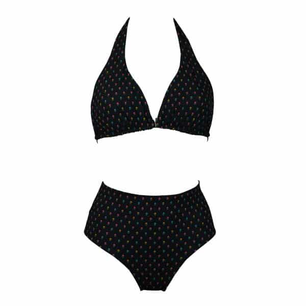 Bikini Rouches Oasi Flowers | DIEGO ZORODDU