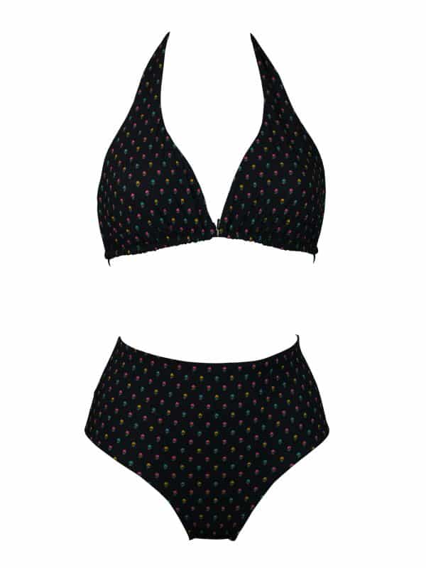 Bikini Rouches Oasi Flowers | DIEGO ZORODDU