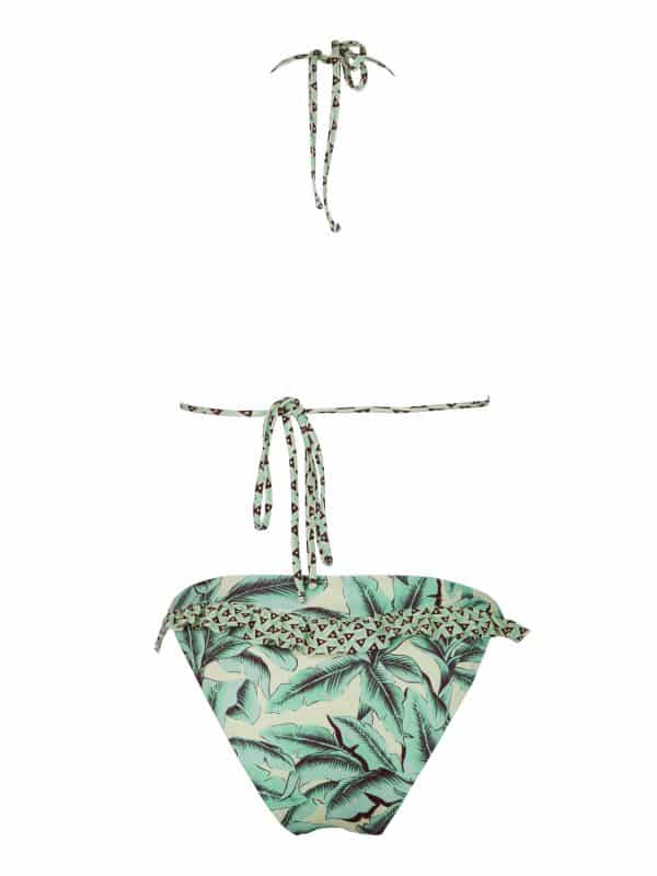 Bikini Volant Green Match | DIEGO ZORODDU