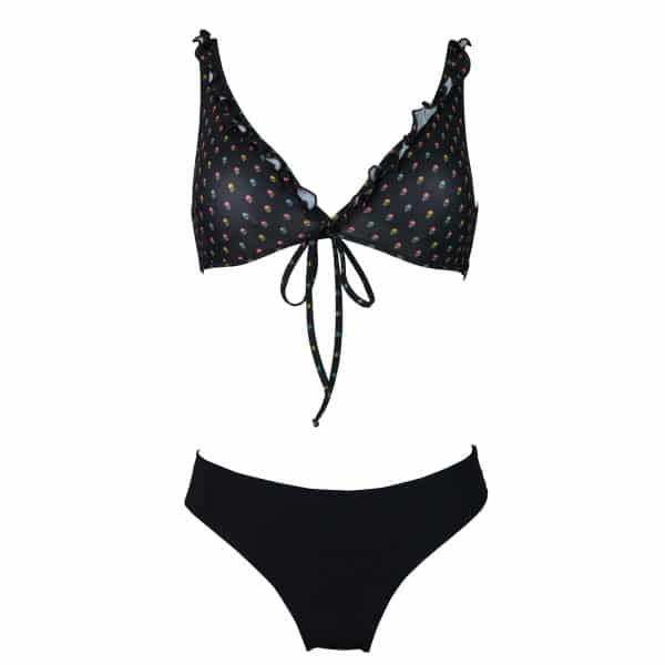 Bikini Volant Micro Flowers | DIEGO ZORODDU