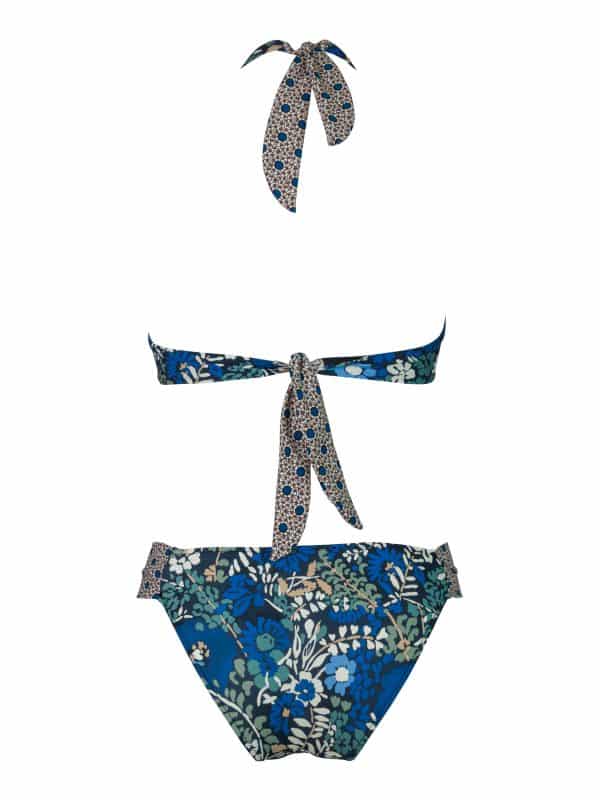 Bikini Nodo Blue Garden | DIEGO ZORODDU