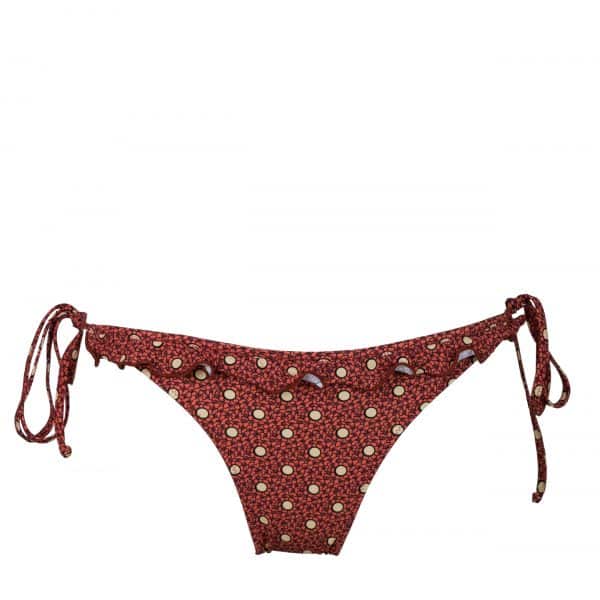 Bikini Volant Caramel Dots | DIEGO ZORODDU