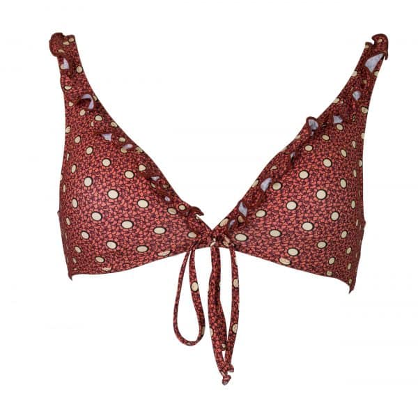Bikini Volant Caramel Dots | DIEGO ZORODDU