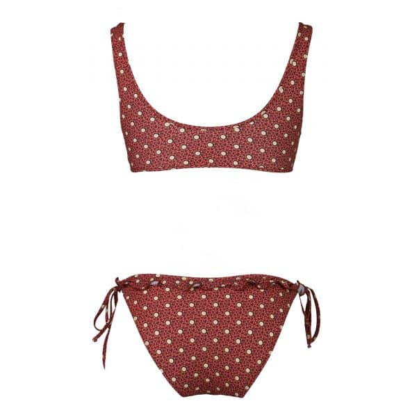Bikini Volant Caramel Dots | DIEGO ZORODDU