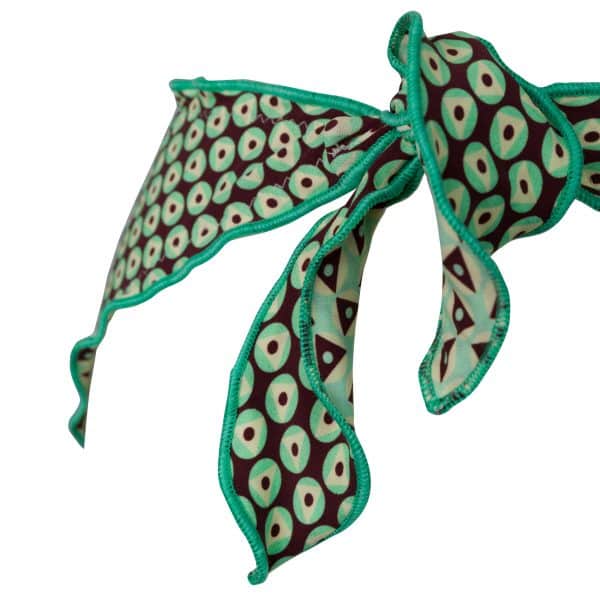 Bikini Volant Green Match | DIEGO ZORODDU