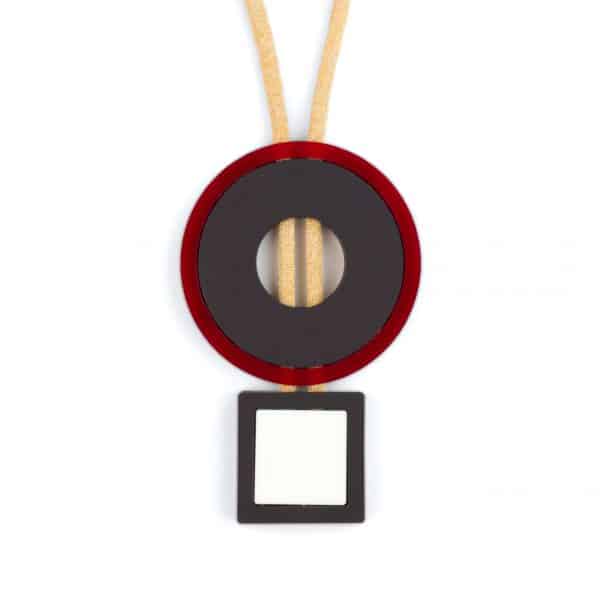 Collana Ring Rosso | DIEGO ZORODDU