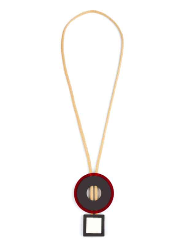 Collana Ring Rosso | DIEGO ZORODDU