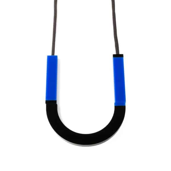 Collana Semicerchio Black Blue | DIEGO ZORODDU