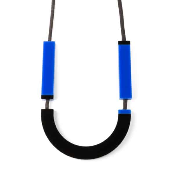 Collana Semicerchio Black Blue | DIEGO ZORODDU
