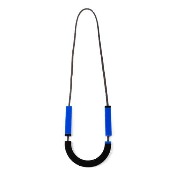 Collana Semicerchio Black Blue | DIEGO ZORODDU