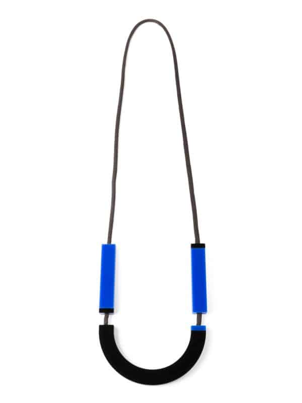 Collana Semicerchio Black Blue | DIEGO ZORODDU