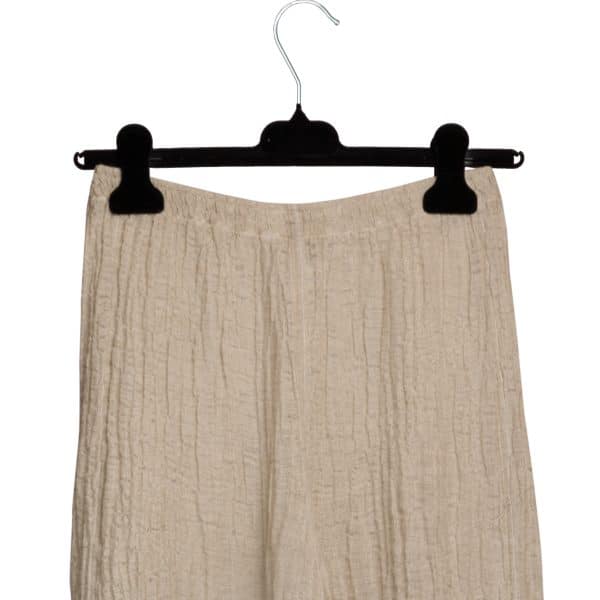 PantaLino Gazrza Beige | DIEGO ZORODDU