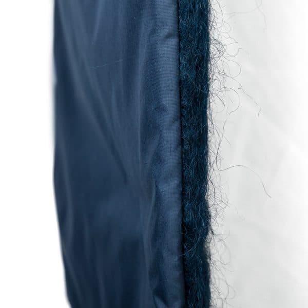 Stola Mohair Imbottita Blu | DIEGO ZORODDU