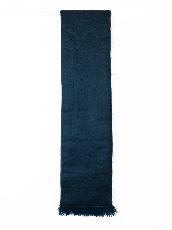 Stola Mohair Imbottita Blu | DIEGO ZORODDU