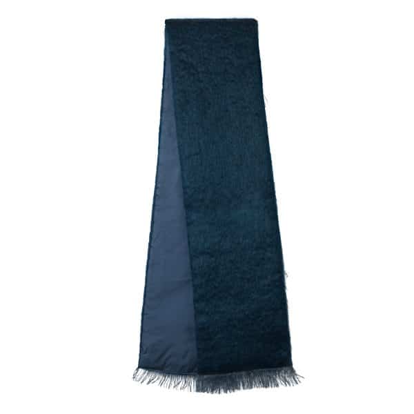 Stola Mohair Imbottita Blu | DIEGO ZORODDU