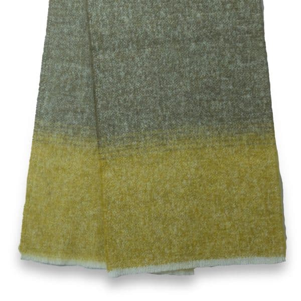 Stola Baby Alpaca Multi Mustard | DIEGO ZORODDU