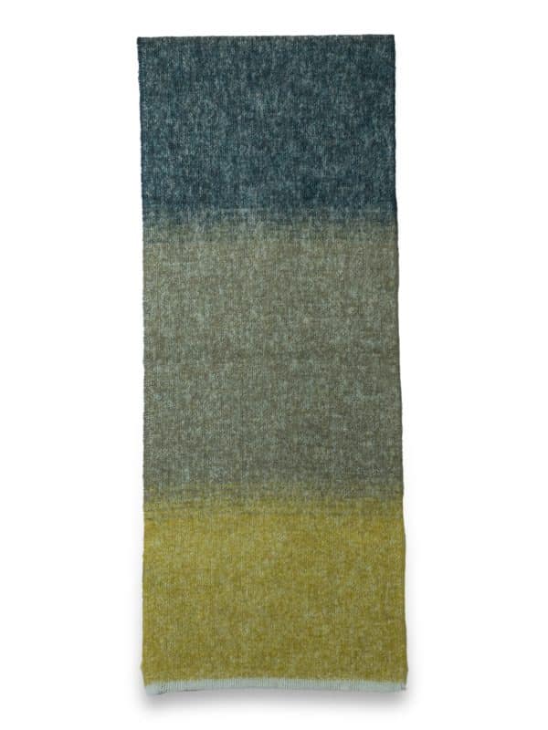Stola Baby Alpaca Multi Mustard | DIEGO ZORODDU