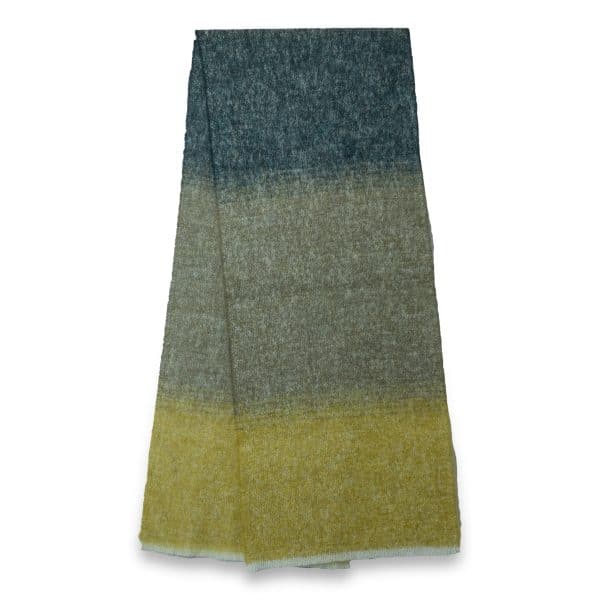 Stola Baby Alpaca Multi Mustard | DIEGO ZORODDU