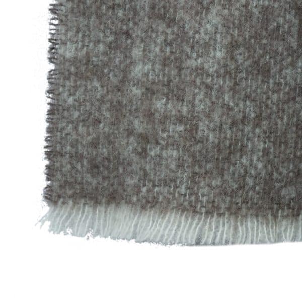 Stola Baby Alpaca Grey Melange | DIEGO ZORODDU