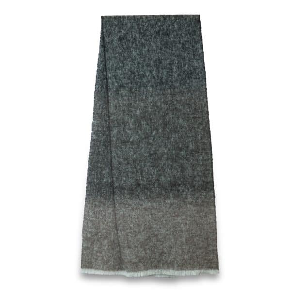 Stola Baby Alpaca Grey Melange | DIEGO ZORODDU