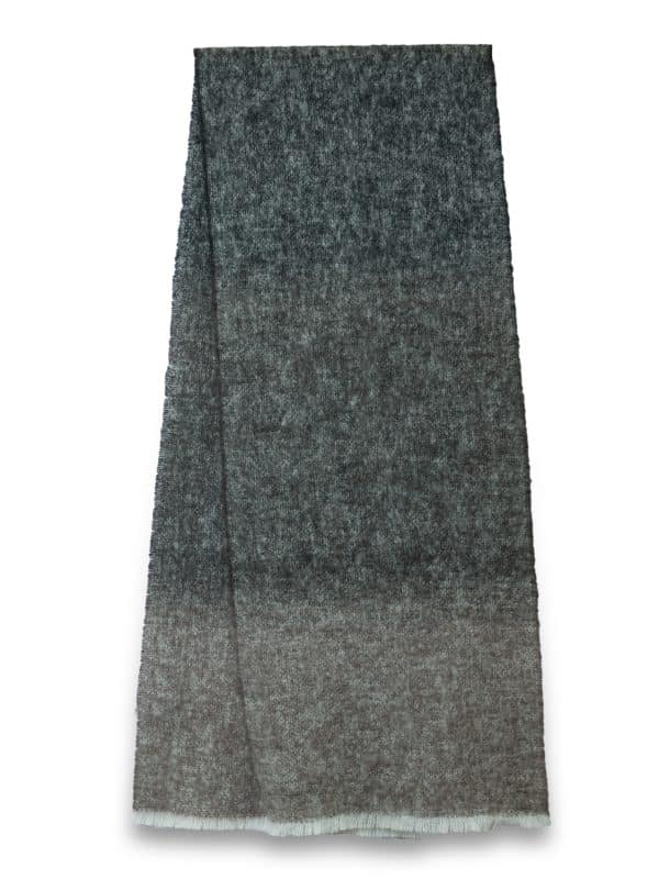 Stola Baby Alpaca Grey Melange | DIEGO ZORODDU