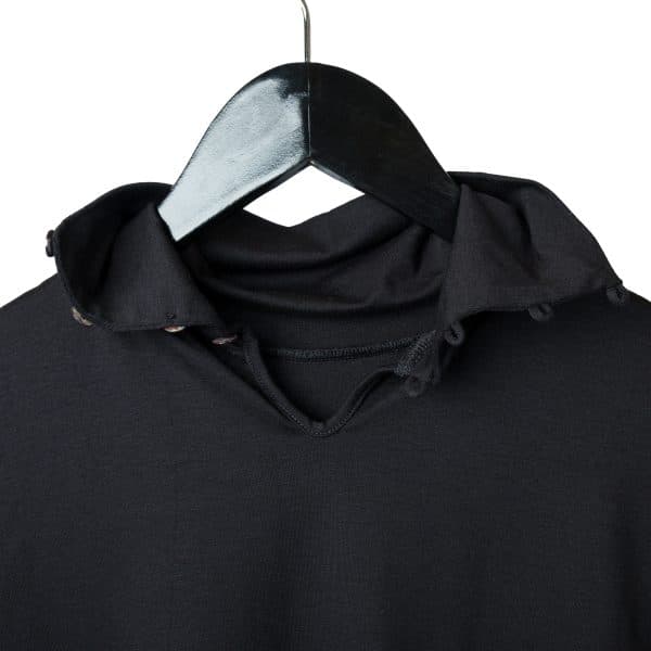 Maglia Collo Alto Nero | DIEGO ZORODDU