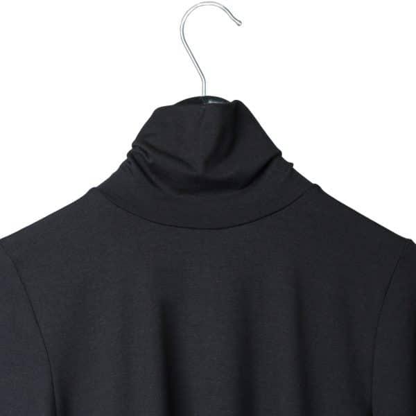 Maglia Collo Alto Nero | DIEGO ZORODDU