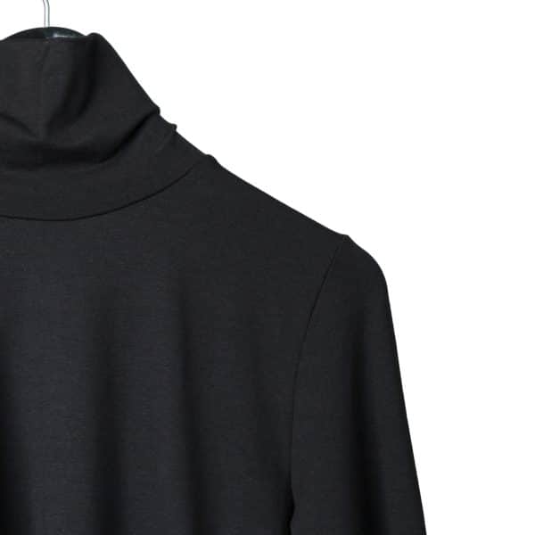 Maglia Collo Alto Nero | DIEGO ZORODDU