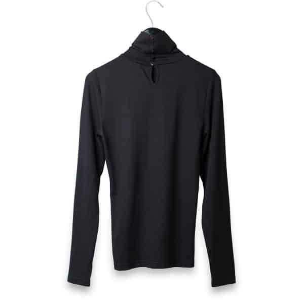 Maglia Collo Alto Nero | DIEGO ZORODDU