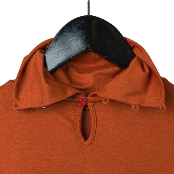 Maglia Collo Alto Ruggine | DIEGO ZORODDU