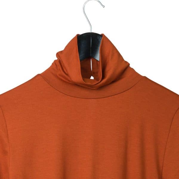 Maglia Collo Alto Ruggine | DIEGO ZORODDU