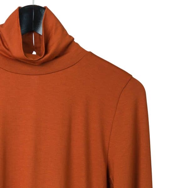 Maglia Collo Alto Ruggine | DIEGO ZORODDU