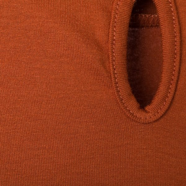 Maglia Collo Alto Ruggine | DIEGO ZORODDU