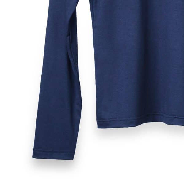 Maglia Collo Alto Blu | DIEGO ZORODDU