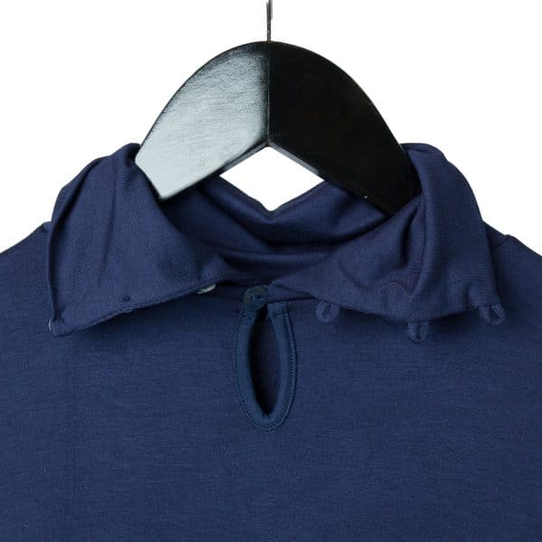 Maglia Collo Alto Blu | DIEGO ZORODDU