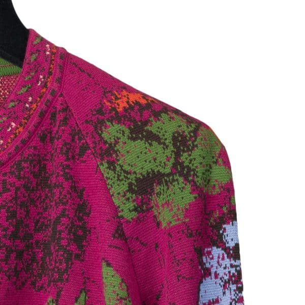 Jacquard Magenta Jacket | DIEGO ZORODDU