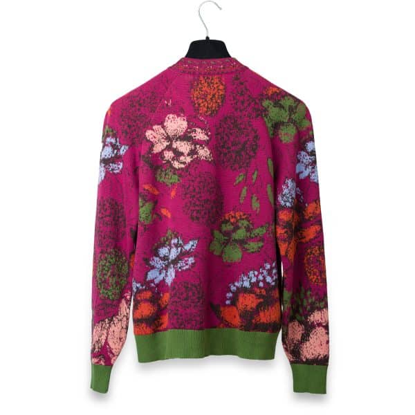 Jacquard Magenta Jacket | DIEGO ZORODDU