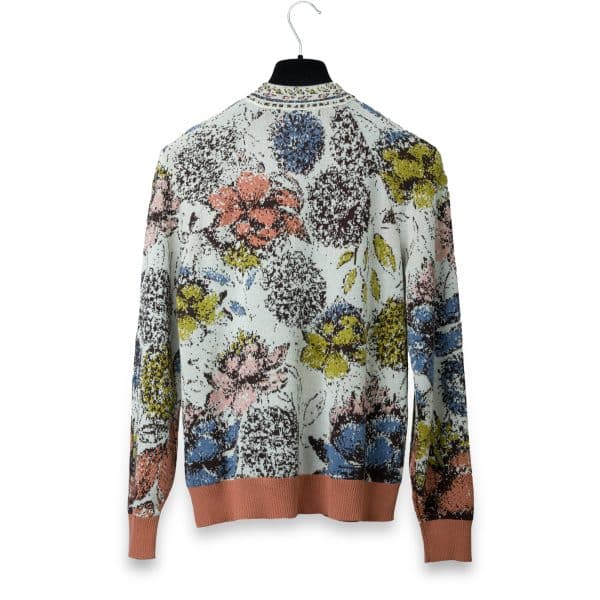 Jacquard Off White Jacket | DIEGO ZORODDU