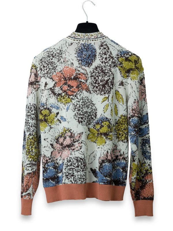 Jacquard Off White Jacket | DIEGO ZORODDU