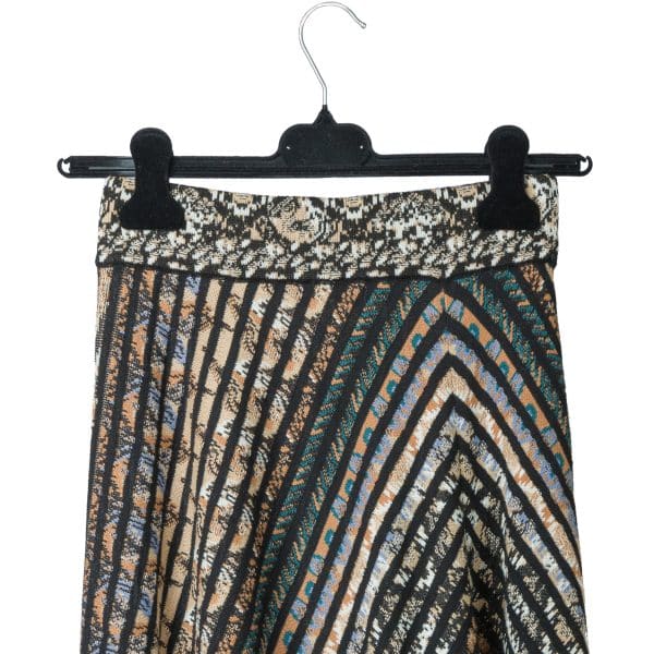Jacquard Stripes Skirt | DIEGO ZORODDU