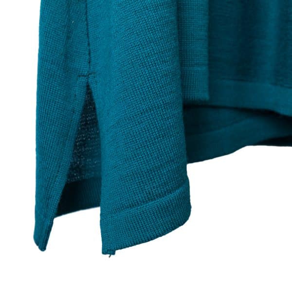 Teal Merino Jacket | DIEGO ZORODDU