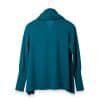 Teal Merino Jacket | DIEGO ZORODDU