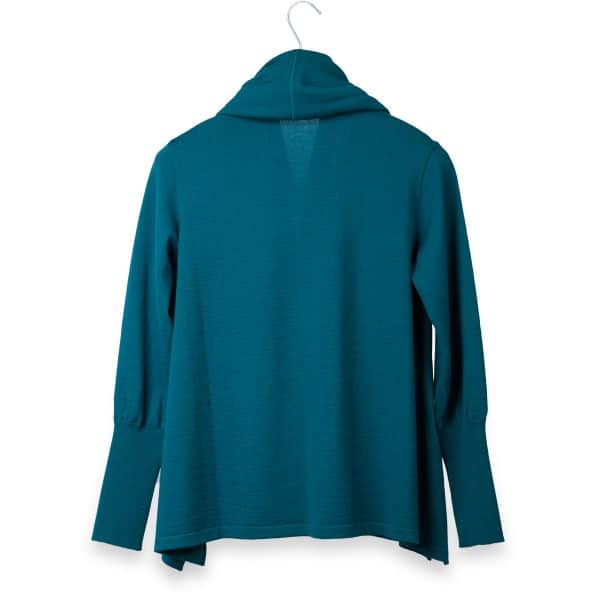 Teal Merino Jacket | DIEGO ZORODDU