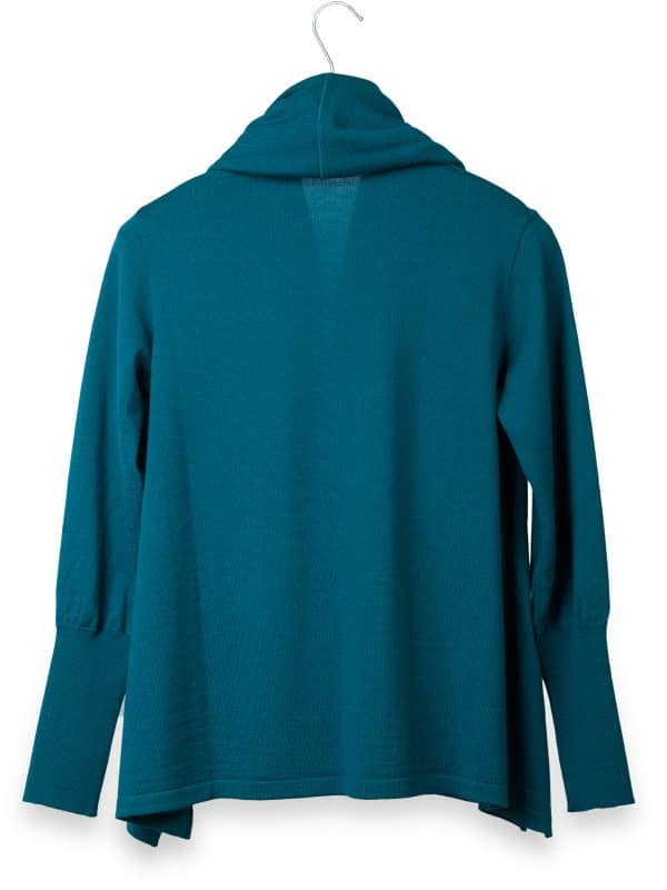 Teal Merino Jacket | DIEGO ZORODDU