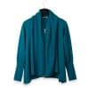 Teal Merino Jacket | DIEGO ZORODDU