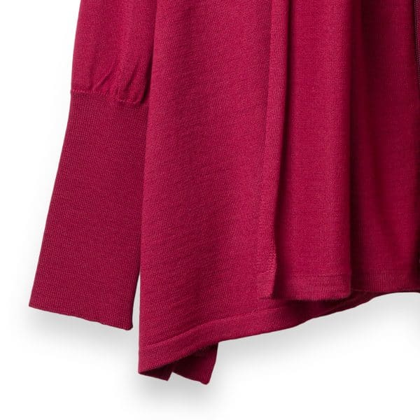 Light Bordeaux Merino Jacket | DIEGO ZORODDU
